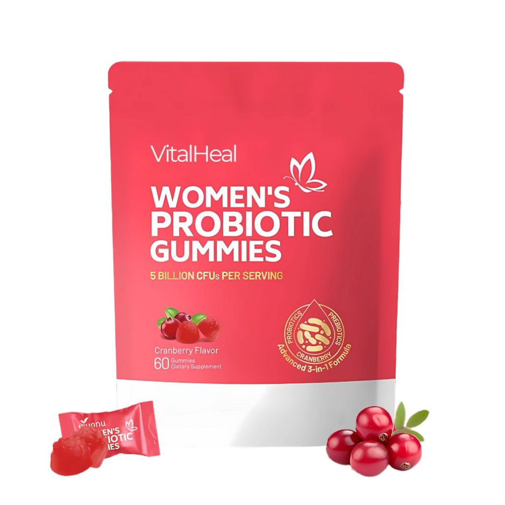 Cranberry Probiotic Gummies – Plant-Based Formula